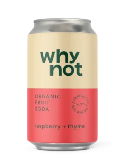 Why Not Raspberry Thyme BIO Blik (330 ml)