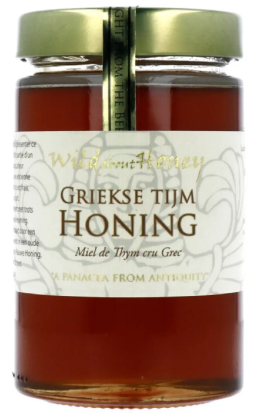 Wild About Honey Griekse Tijm Honing (480 gr)