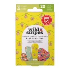 Wild Stripes Kids Sensitive Jungle Vibe Pleisters (20 stuks)