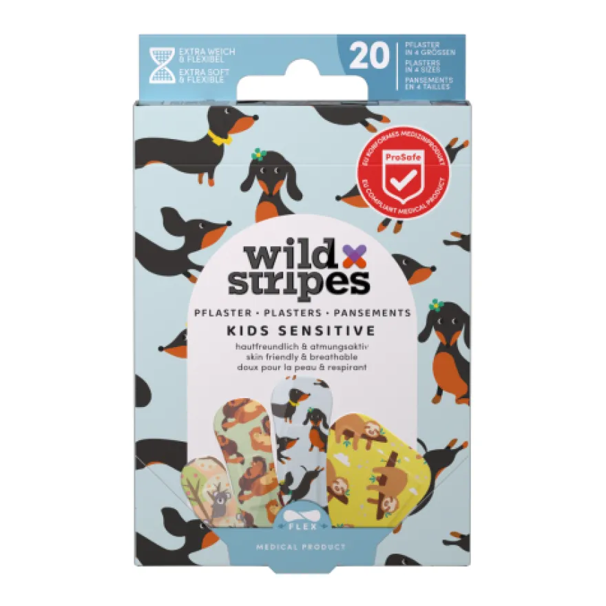 Wild Stripes Pleister Animal Fun Kids (20 stuks)