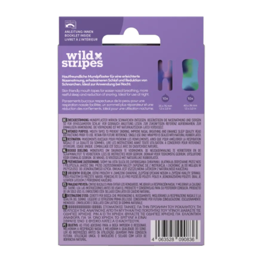 Wild Stripes Pleister Mondstrips Sunset (20 stuks)