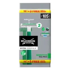 Wilkinson Extra Essential 2 Sensitive (15 stuks)