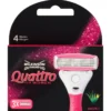Wilkinson Quattro Women Scheermesjes (3 stuks)