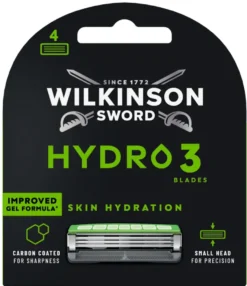 Wilkinson Skin Hydration Hydro 3 Scheermesjes (4 stuks)