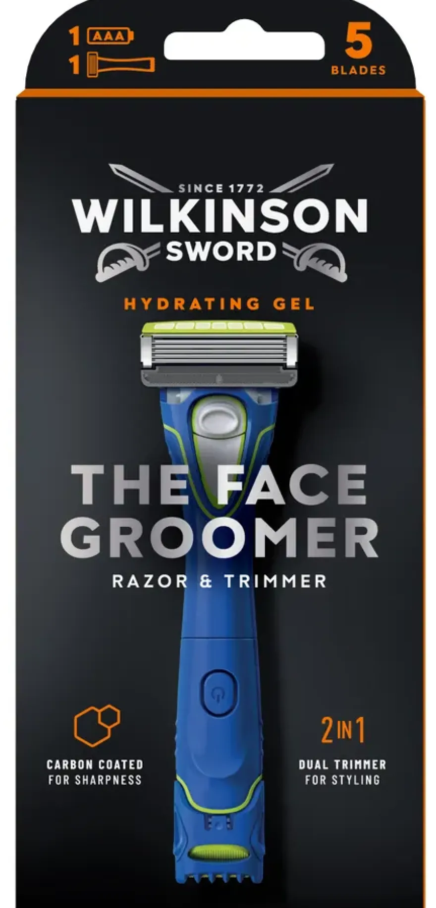 Wilkinson The Face Groomer Razor & Trimmer (1 stuk)