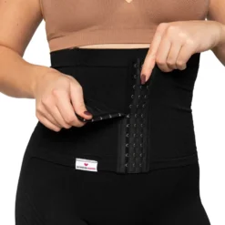 Wondermom Bellybinder Shorts Zwart (m) (1 stuk)