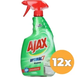 12x Ajax Keukenspray Optimal 7 (12 x 750 ml)