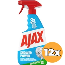 12x Ajax Shower Power Spray (12 x 750 ml)