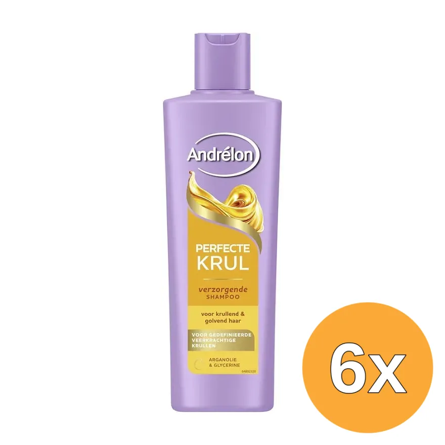 6x Andrelon Shampoo Perfecte Krul (250 ml)