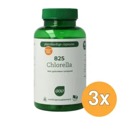 3x Aov 825 Chlorella (90 vega capsules)