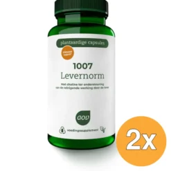 2x Aov 1007 Levernorm Vh Levercomplex (60 vega capsules)