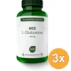 3x AOV 605 L-Glutamine 500mg (90 vega capsules)