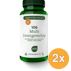 2x AOV 106 Multi zwangerschap (60 vega capsules)