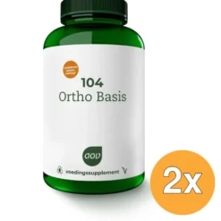 2x AOV 104 Ortho basis multi (180 tabletten)