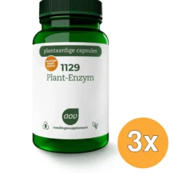 3x Aov 1129 Plant-Enzym (60 vega capsules)