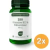 2x AOV 250 Vitamine B12 & foliumzuur (60 vega capsules)