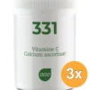 3x AOV 331 Vitamine C calcium ascorbaat (250 gr)