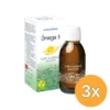 3x Arctic Blue Omega 3 Pure Algenolie Epa & Dha (150 ml)