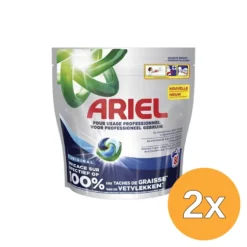 2x Ariel Pods All-in-one – Prof Regular (80 stuks)