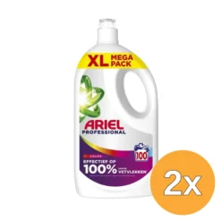 2x Ariel Vloeibaar Wasmiddel – Professional Color (4500 ml)