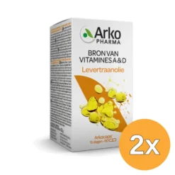 2x Arkocaps Levertraanolie (60 capsules)