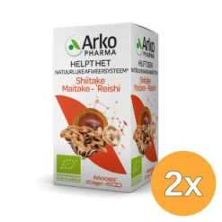 2x Arkocaps Reishi Shiitake Maitake (45 capsules)