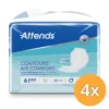 4x Attends Contours Air Comfort 6 (35 stuks)