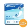 12x Attends Inlegger Soft Mini (16 stuks)