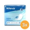 3x Attends Inlegger Soft Super 4 (46 stuks)