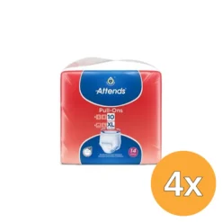 4x Attends Pull-ons 10 maat XL (14 stuks)