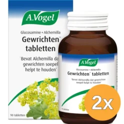 2x A.Vogel Alchemilla glucosamine (90 tabletten)