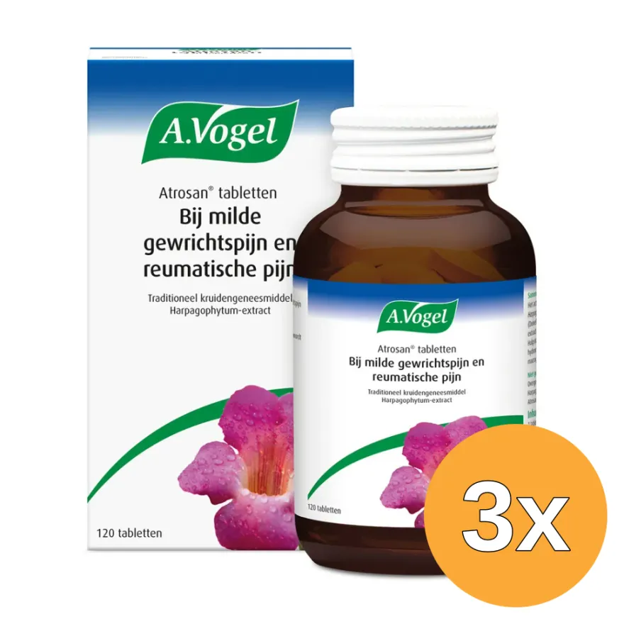 3x A.Vogel Atrosan (120 tabletten)