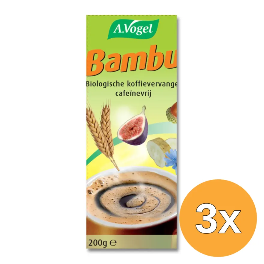 3x A.Vogel Bambu koffie bio (200 gr)