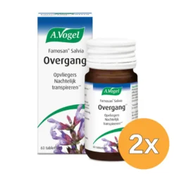 2x A.Vogel Famosan salvia (60 tabletten)