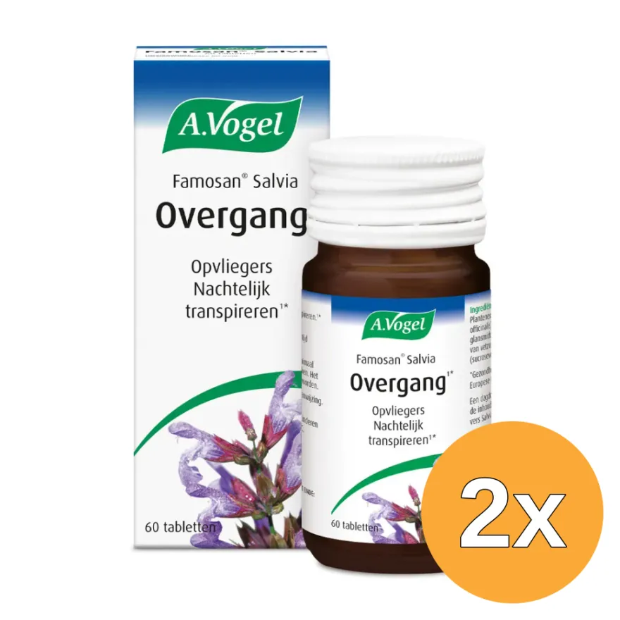 2x A.Vogel Famosan salvia (60 tabletten)