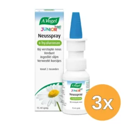 3x A.Vogel Junior neusspray (15 ml)