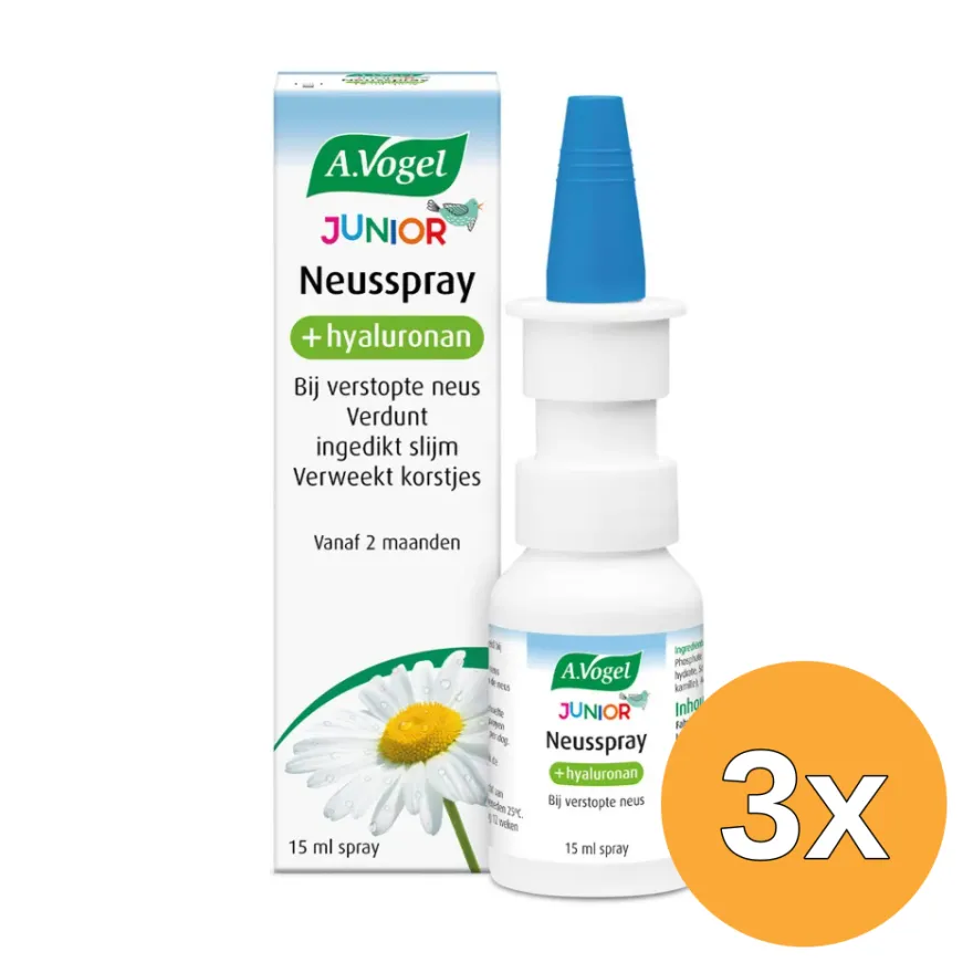 3x A.Vogel Junior neusspray (15 ml)