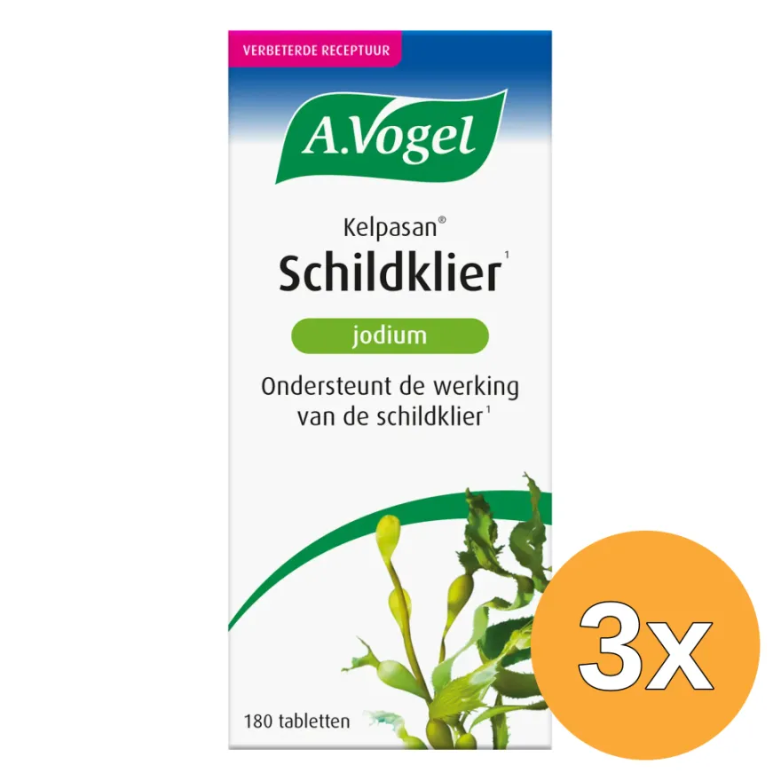 3x A.Vogel Kelpasan Schildklier (180 tabletten)