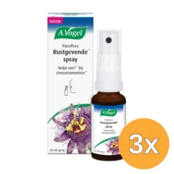 3x A.Vogel Passiflora rustgevende spray (20 ml)