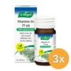 3x A.Vogel Vitamine D3 25ug (100 tabletten)
