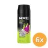 6x Axe Body Spray Epic Fresh (150 ml)