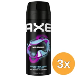 3x Axe Deo Bodyspray Marine (150 ml)