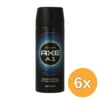6x Axe Deodorant Bodyspray Ai Fresh (150 ml)