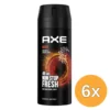 6x Axe Deodorant bodyspray musk (150 ml)
