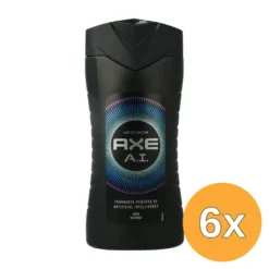 6x Axe Showergel A.I. (250 ml)