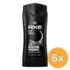 6x Axe Shower gel black (400 ml)
