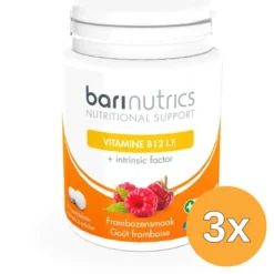 3x Barinutrics Vitamine B12 I.F. (90 tabletten)