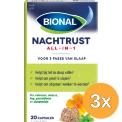 3x Bional Nachtrust All-In-1 (20 capsules)