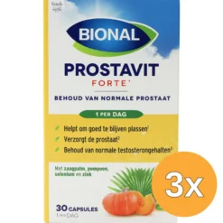 3x Bional Prostavit forte (30 capsules)