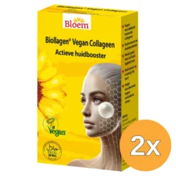 2x Bloem Biollagen Vegan Collageen Actieve Huidbooster (1 stuk)